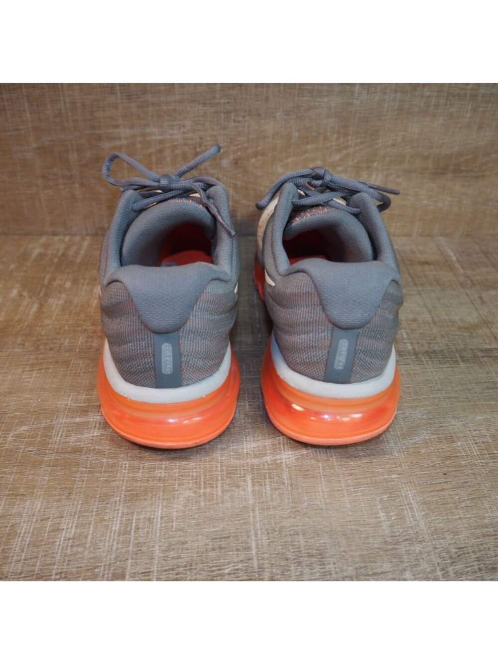 Nike Air Max 2017 Women's Running Shoes Gray Orange White US 9 849560-007 - Picture 9 of 13